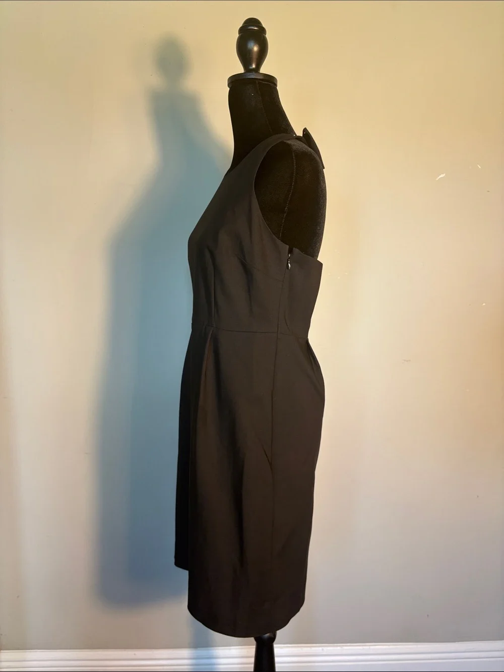 kate spade Black Sleeveless Midi Dress